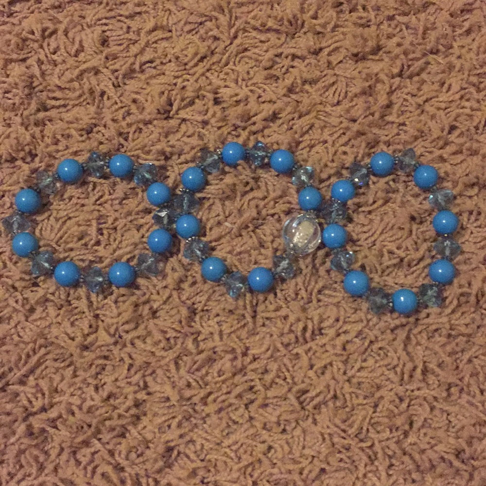 Blue bead Bracelets